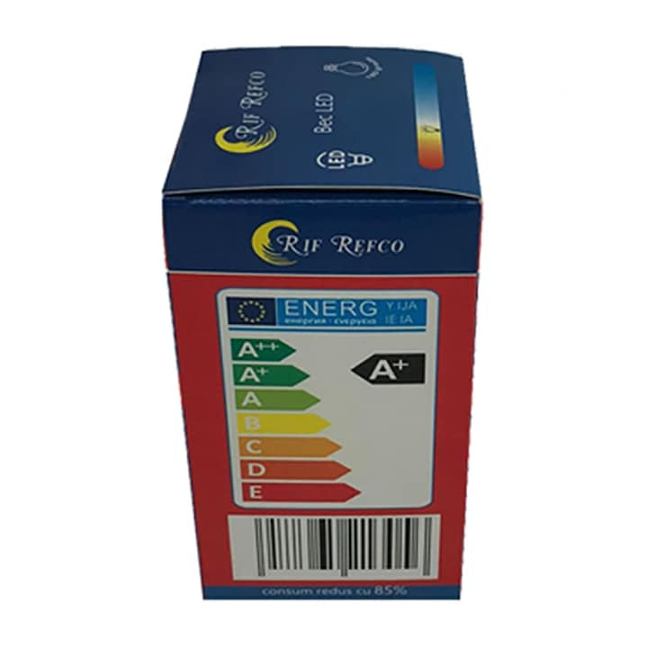 Bec LED 5W (echivalent 40W), 450 lm, economic, pentru spații mici