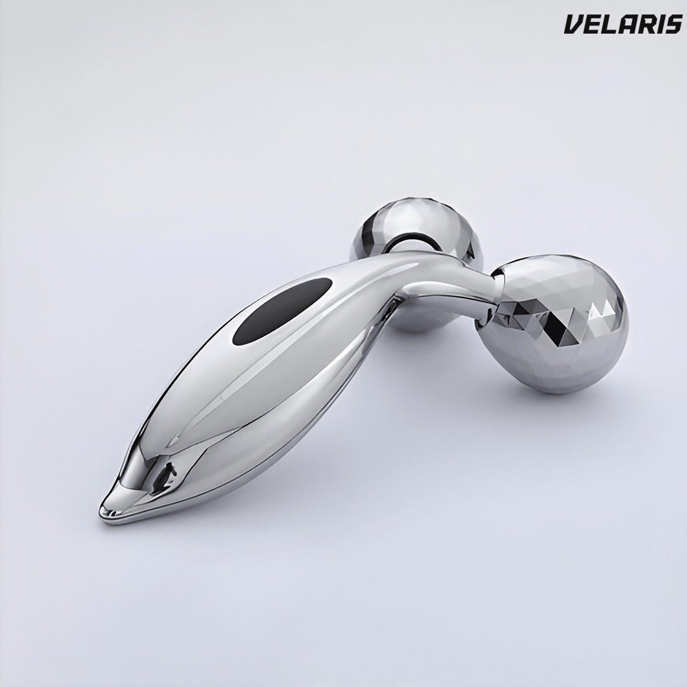 Dispozitiv lifting facial, 2 role 3D, gri, pentru față subțire
