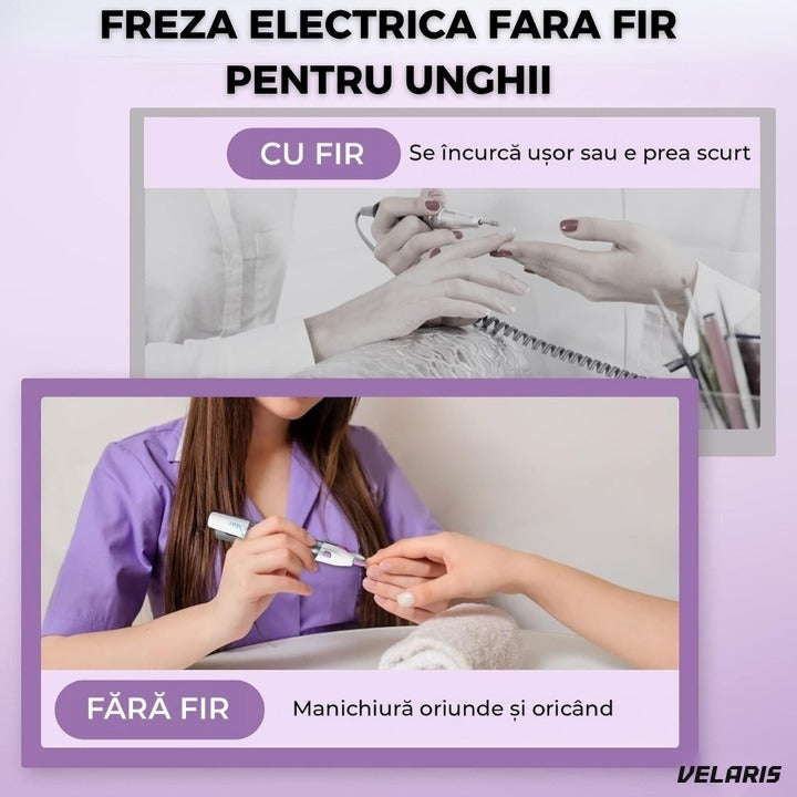 Set pedicură profesional 18 piese, electric, cu pilă și răzătoare pentru îngrijire completă