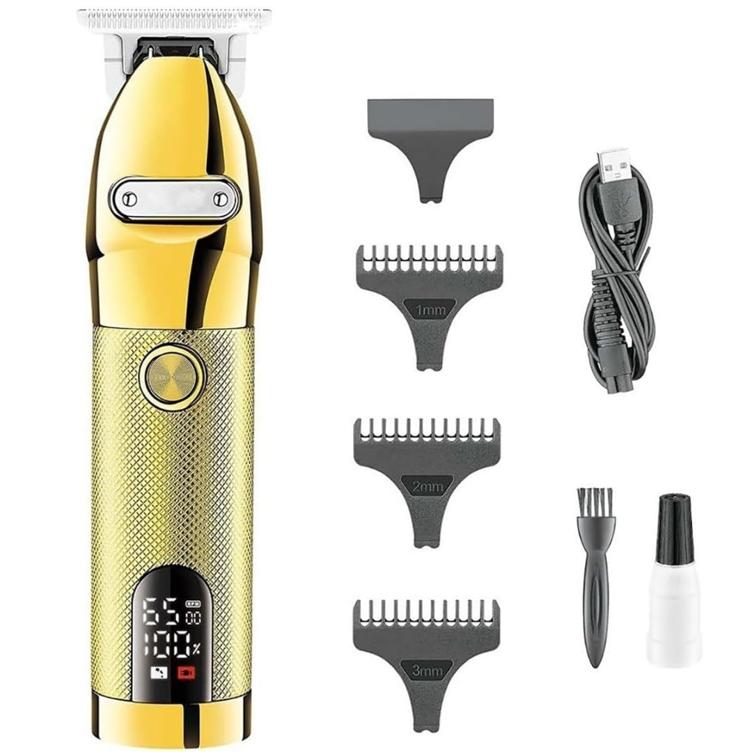 Set aparat de tuns profesional pentru barbă și corp, 180 min, 6500 rpm, lamă T 40 mm, USB