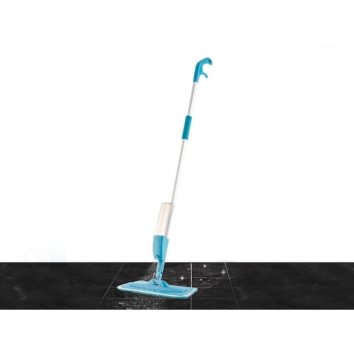 Mop cu pulverizator si rezervor detasabil 600 ml, panza microfibra, pentru parchet si gresie