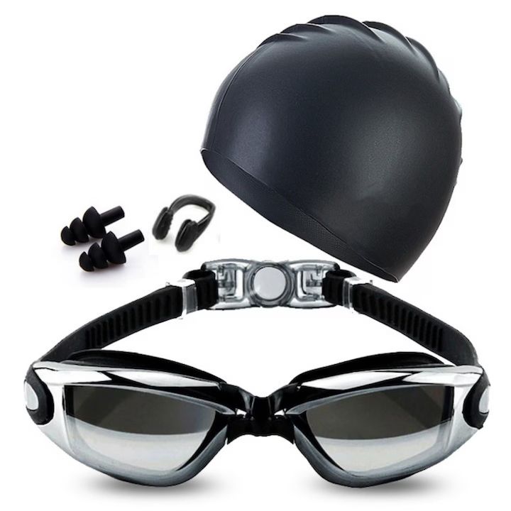 Set Inot ochelari cu protectie UV anti-ceata dopuri urechi si clema nas inclusa