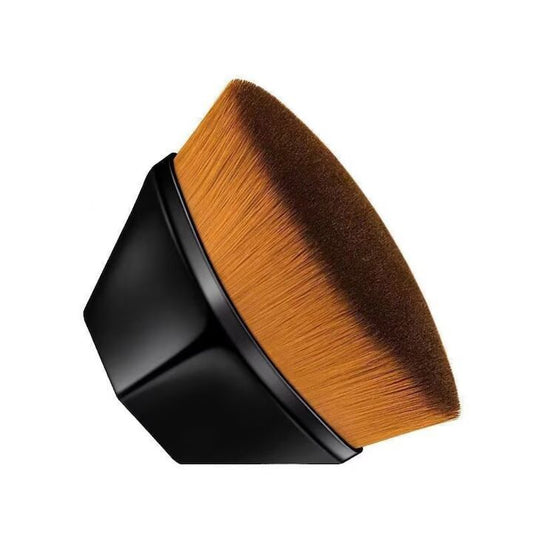 Pensula Machiaj pentru Fond de Ten, Ultra Soft, Design Ergonomic, Negru