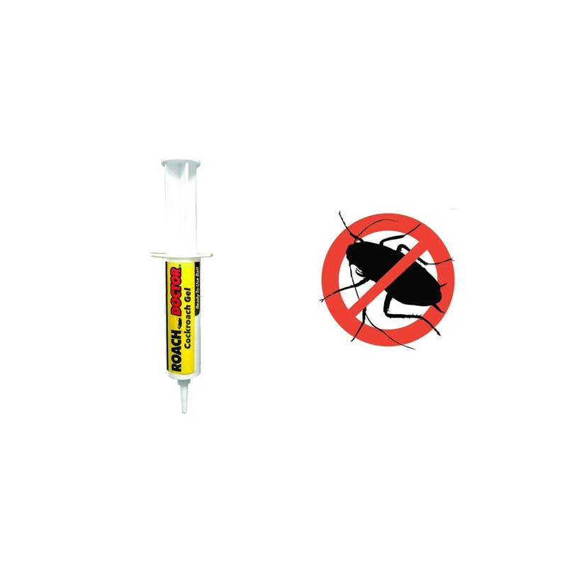 Gel solutie anti gandaci Roach DR, seringa, efect foarte puternic si eficient