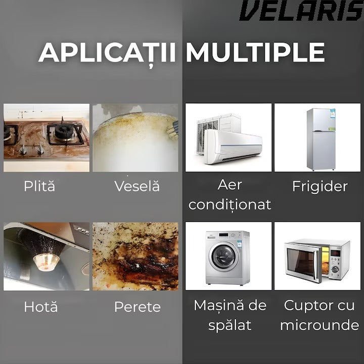 Aparat aburi curatenie profesionala cu rezervor mare duze multiple si jet puternic pentru baie bucatarie tapiterii, Alb