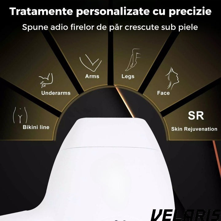 Aparat epilare IPL profesional Tehnologie cu lumina pulsata pentru rezultate vizibile si durabile