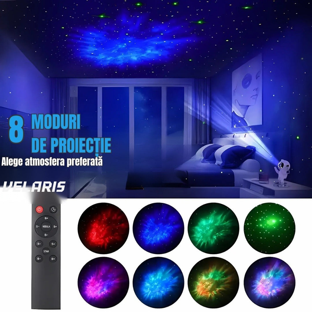 Proiector astronaut pentru cameră, lampă decorativă