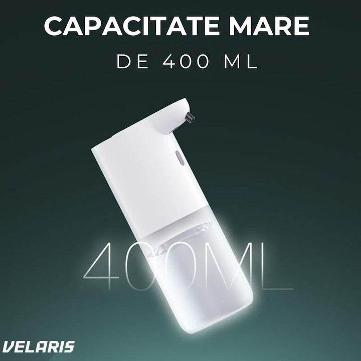 Dispenser spumă automată cu senzor IR, 4 niveluri, USB-C, 400 ml, IPX5
