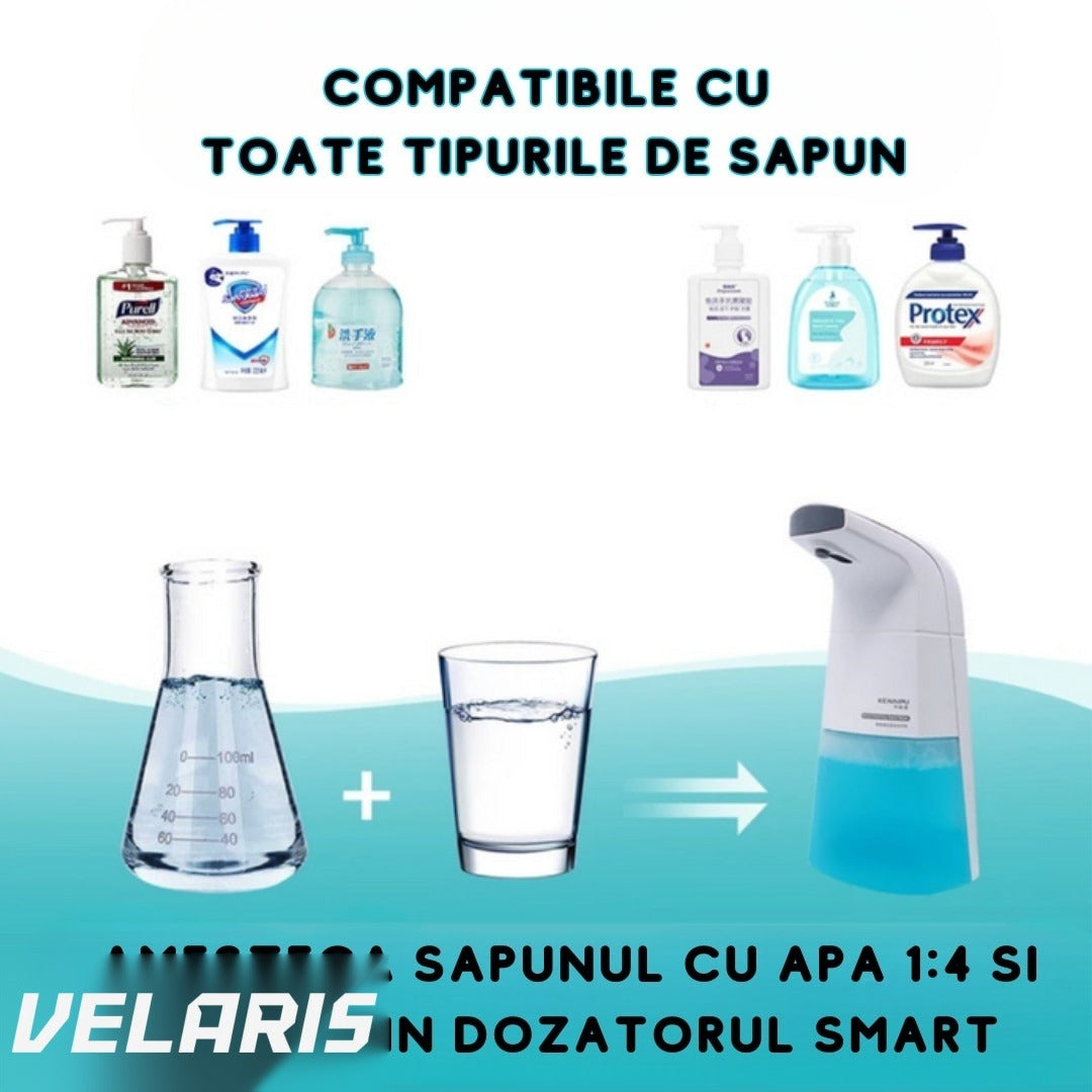 Dispenser automat săpun lichid, senzor fără contact, 250 ml