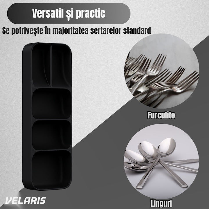 Organizator tacamuri negru