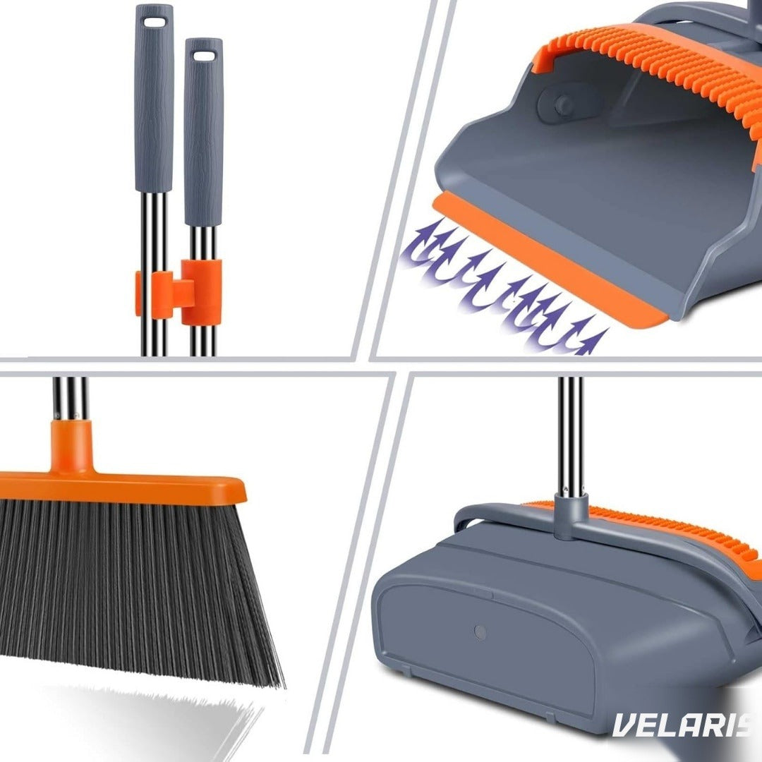 Set mătură și făraș pentru curățenie zilnică