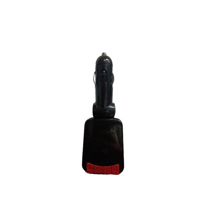 Modulator FM Bluetooth auto cu port USB pentru încărcare telefon, negru
