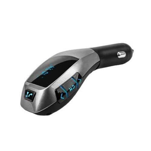 Kit auto cu modulator FM și Bluetooth, handsfree, compatibil dispozitive mobile