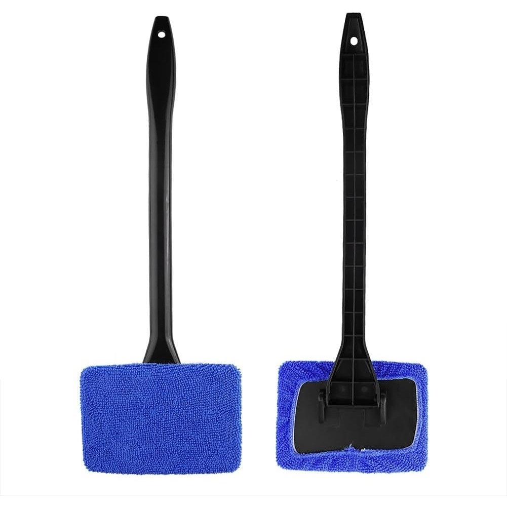 Aparat curatat geamuri auto, maner ergonomic, microfibra refolosibila, 34 cm