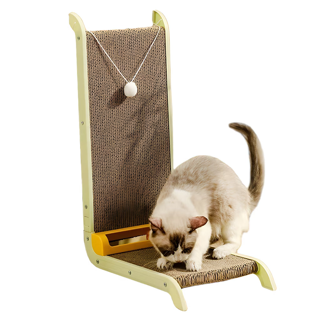 Set de joacă pisici L, carton șifonier, verde, 60 cm