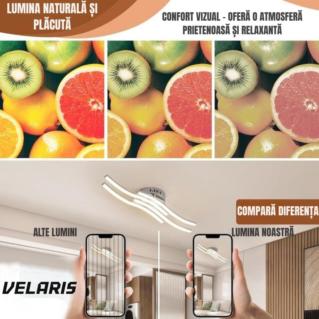 Plafonieră, lumină rece, pentru tavan
