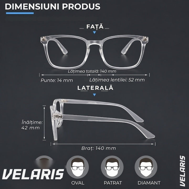 Ochelari protectie calculator antilumina albastra UV400, antireflexie, unisex