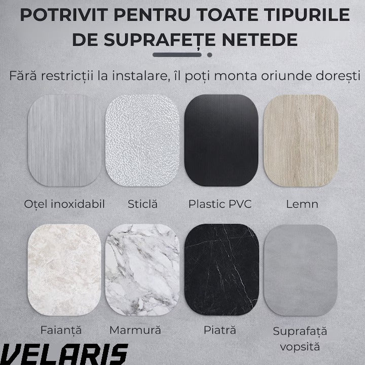 Cutie de Depozitare Montata pe Perete cu 6 separatoare, organizator Spatios si Stilat pentru lenejerie, Accesorii si produse de bucatarie