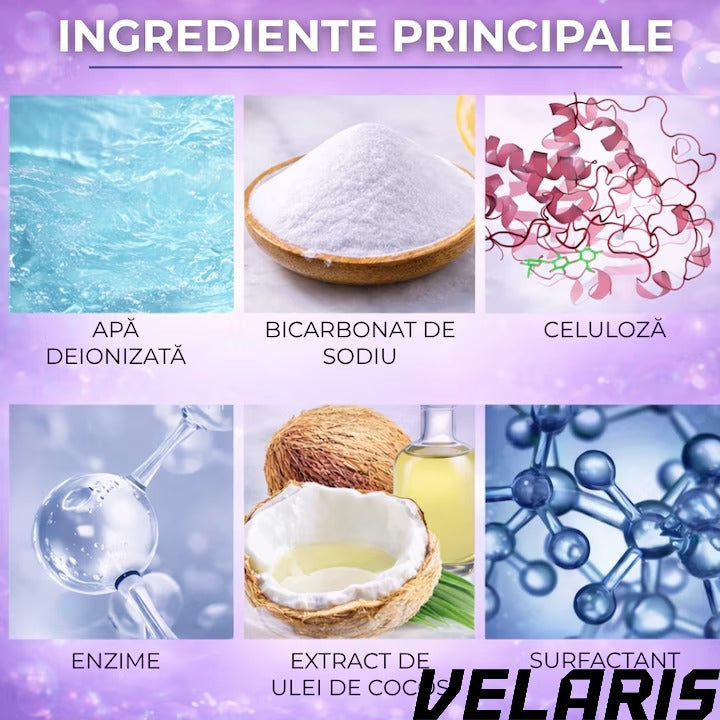 Detergent lichid pentru indepartarea petelor, cu enzime active, pentru toate tipurile de haine, 120 ml, actiune imediata