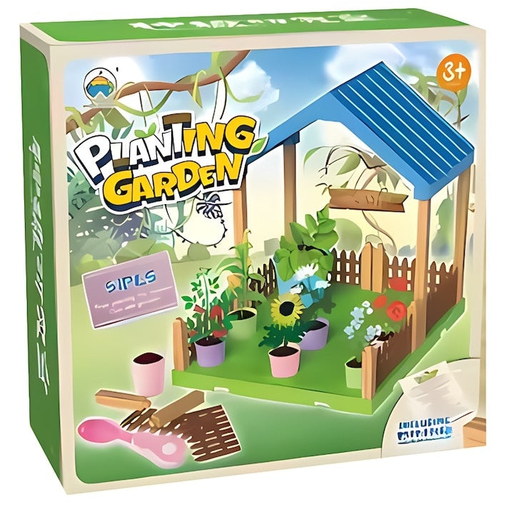 Casă educativă de jucărie model 556-51A, verde, vârstă 3+