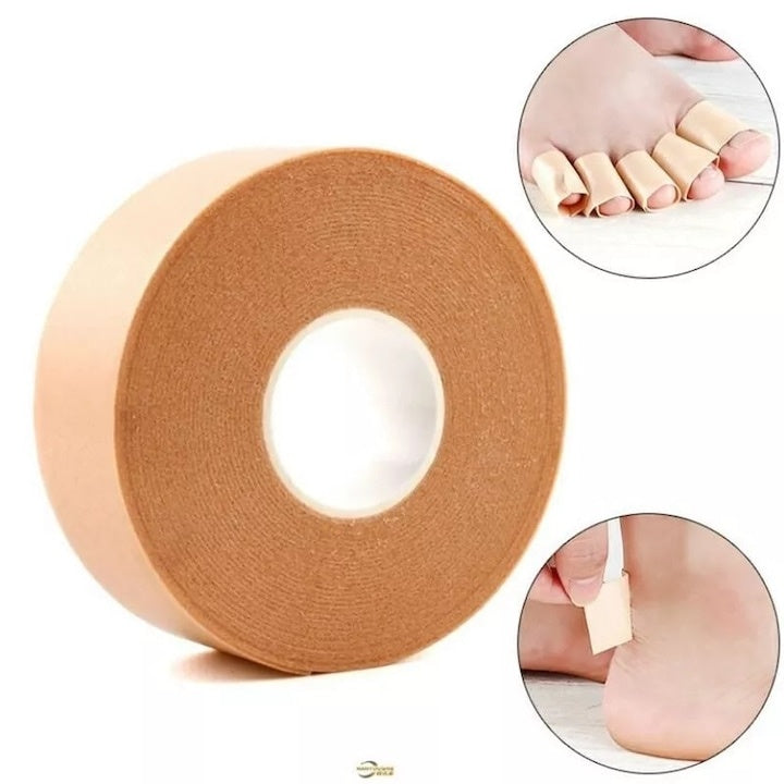 Plasture elastic, 5 m, impermeabil, spumă bumbac, anti-frecare, bej