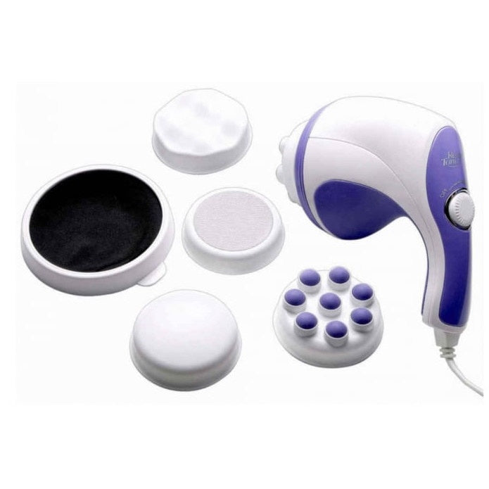 Aparat masaj electric 5 in 1, 25W, vibrații ajustabile 2600-3200 RPM