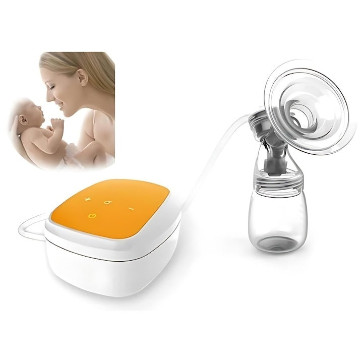 Pompa de san electrica Premium, 2 moduri, display LED touchscreen, BPA Free, design compact
