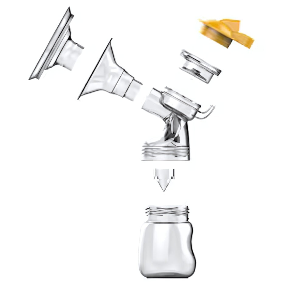 Pompa de san electrica Premium, 2 moduri, display LED touchscreen, BPA Free, design compact