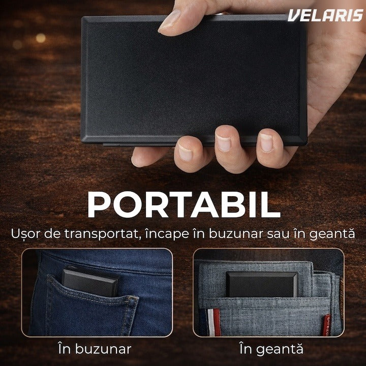 Cântar electronic de bijuterii Pocket, 300 g, rezoluție 0,01 g, negru