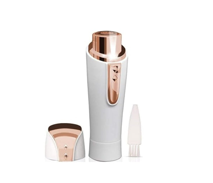Epilator facial cu lumină integrată, cap placat cu aur 18K, gold