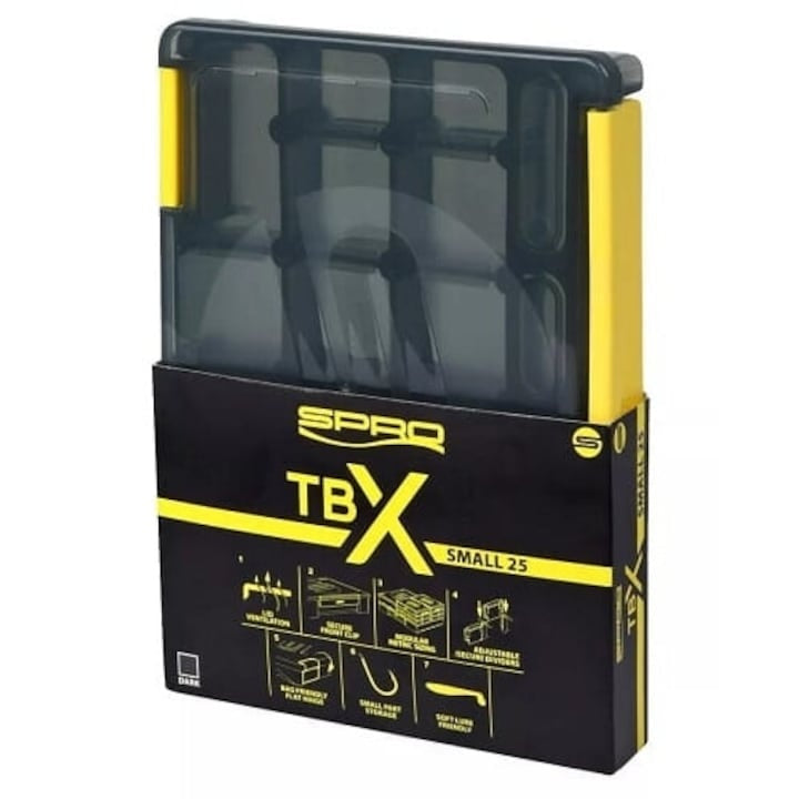 Cutie pescuit TBX 25S, plastic rezistent, 175x125x25 mm