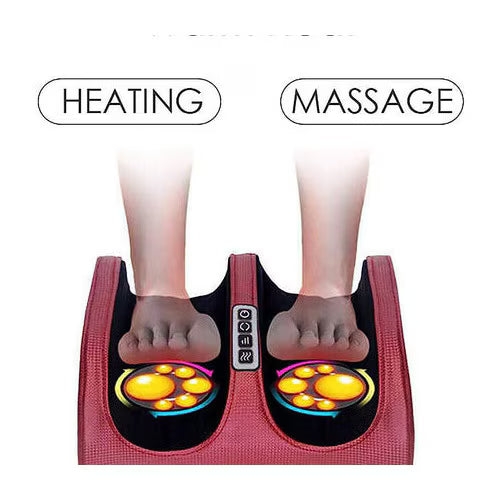 Aparat masaj picioare cu incalzire, Shiatsu cu role, alimentare 220V