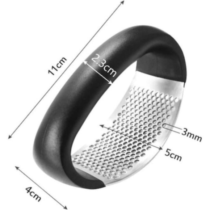 Storcător de usturoi manual, din inox, ușor de curățat