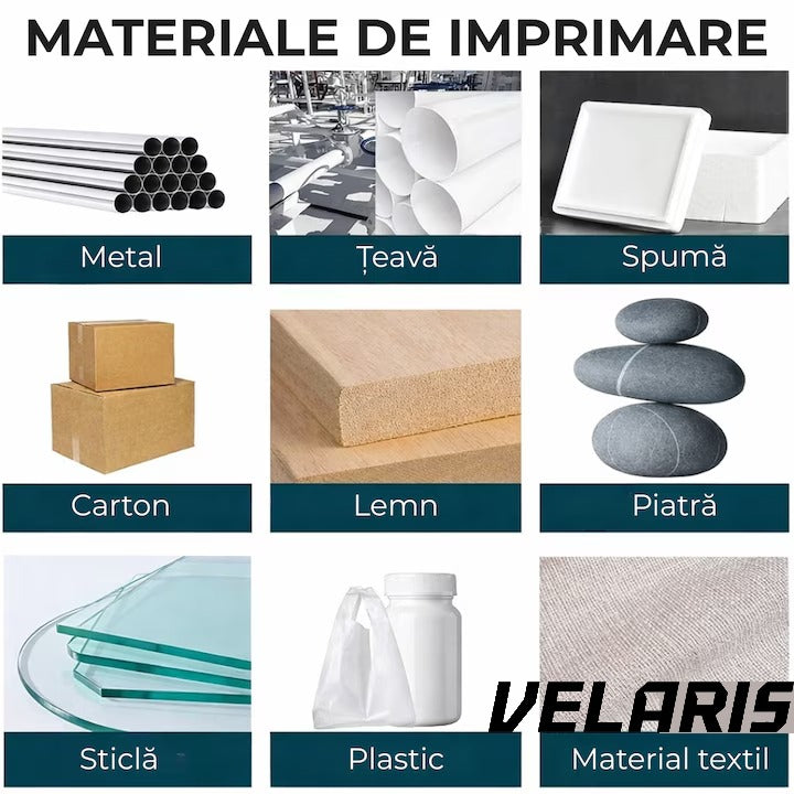 Imprimanta termica portabila, wireless, 12.7 mm, cerneala HP originala, coduri QR, coduri de bare, date variabile, multifunctionala