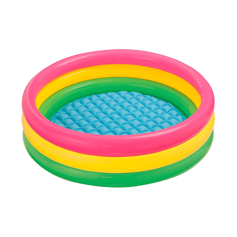 Piscină gonflabilă copii, 90x23 cm, multicolor, sigură și rezistentă