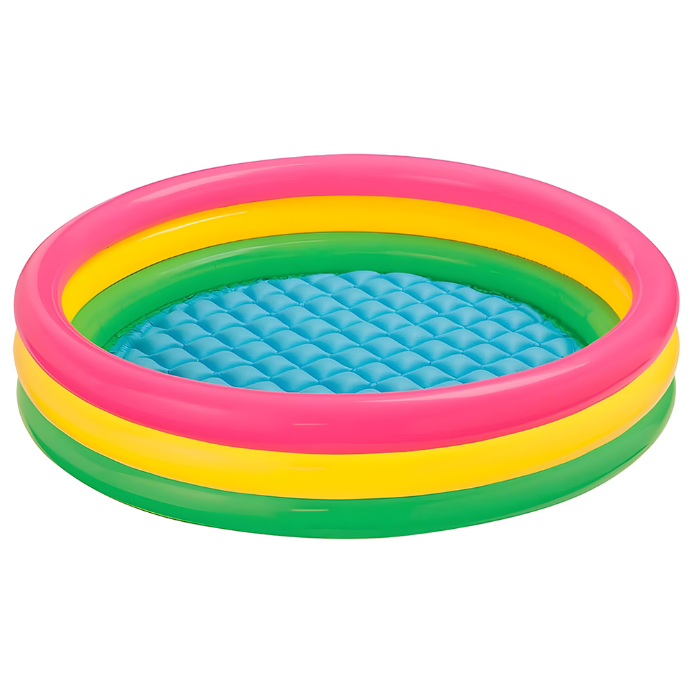 Piscină gonflabilă, multicolor, 130x35cm, durabilă