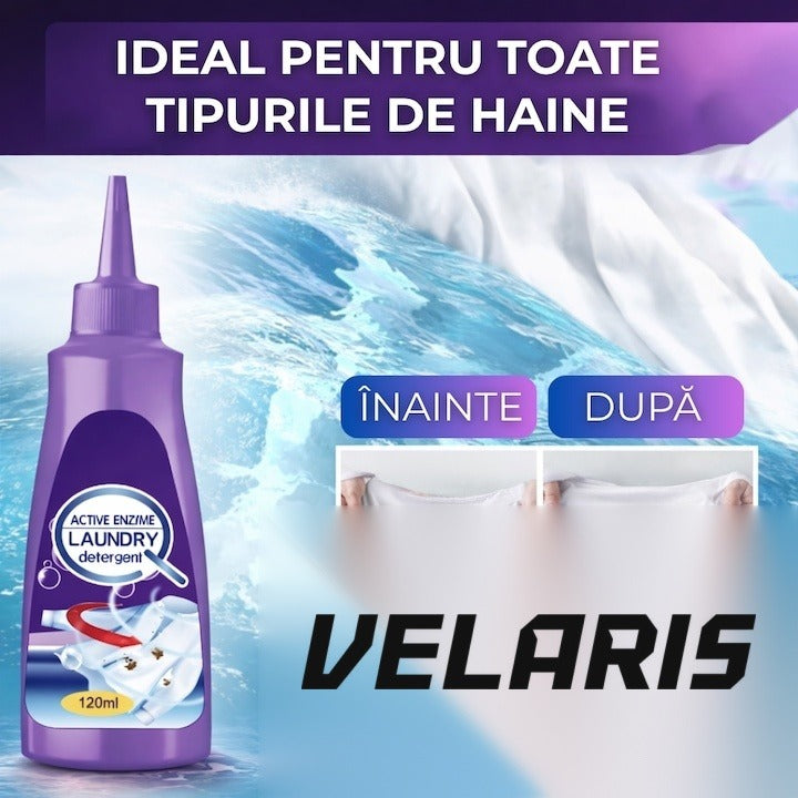 Detergent lichid pentru pete cu enzime active, toate tipurile de țesături, 120 ml