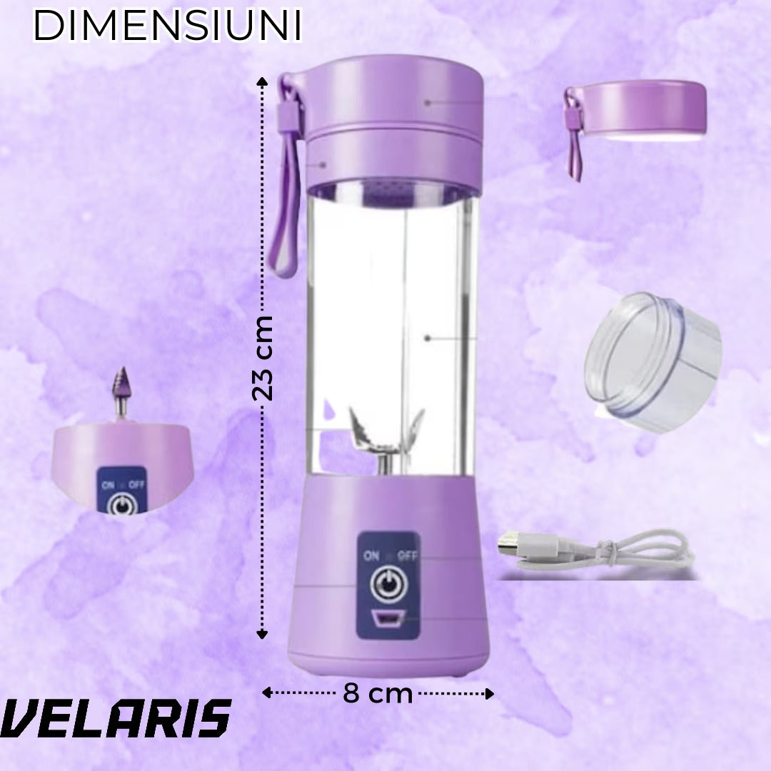 Mini Blender Electric,75 W,1x USB, 380 ml, Mov