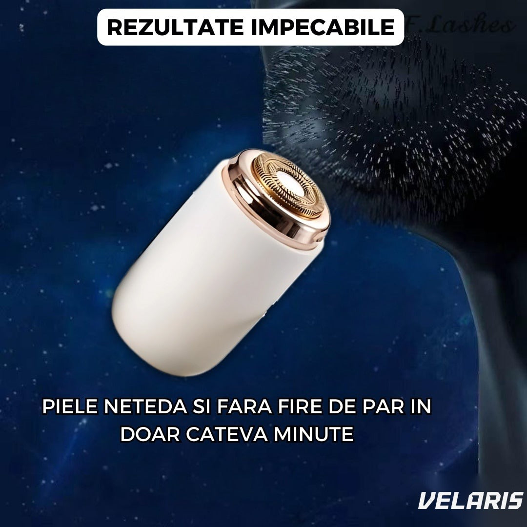 Aparat de ras electric mini portabil, încărcare USB, autonomie 60 minute, 3W, alb