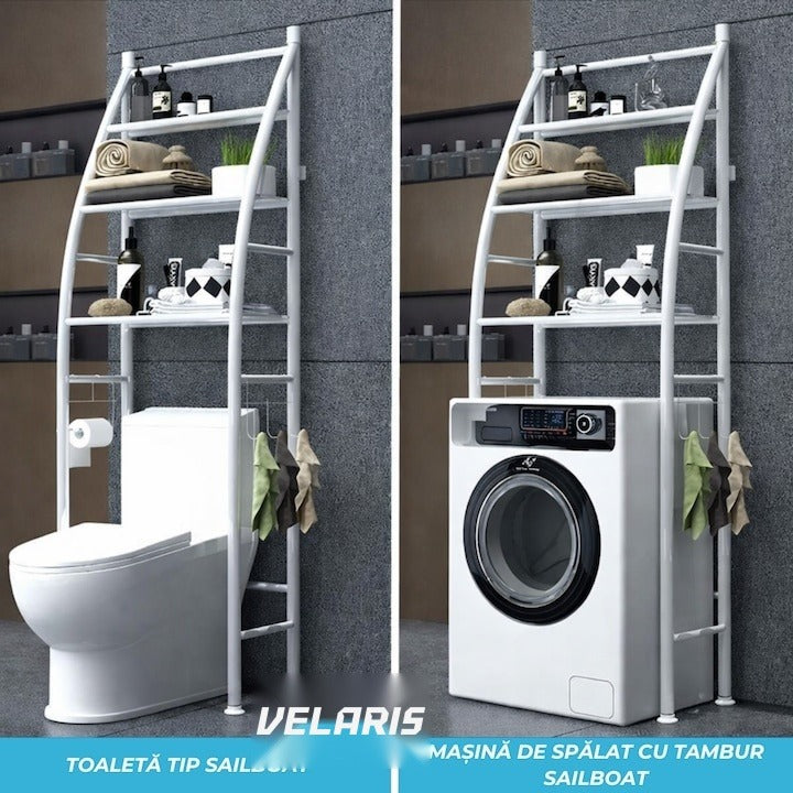 Organizator multifuncțional pentru baie, toaletă sau mașina de spălat, suport detergent și accesorii