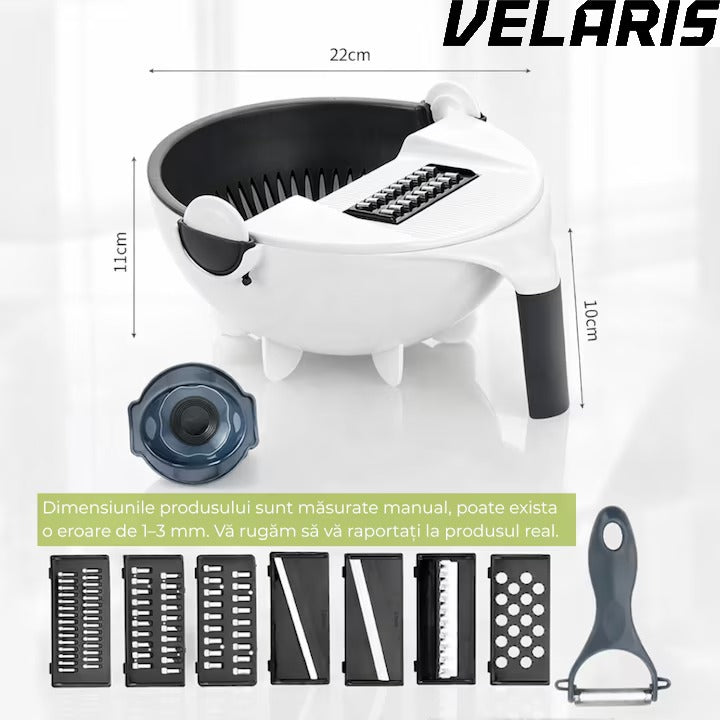 Razatoare Smart Vet Basket pentru Legume, cu Bol pentru Prespalare