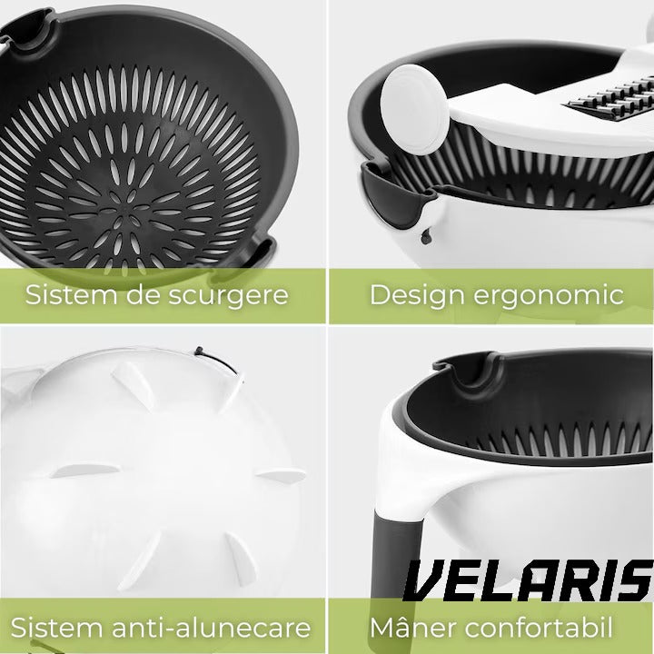 Razatoare Smart Vet Basket pentru Legume, cu Bol pentru Prespalare