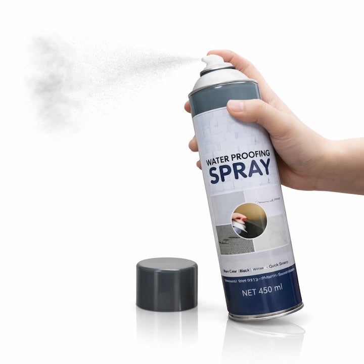 Spray Etansare 450ml Hidroizolatie Rapida, Impermeabilizare Crapaturi, Protectie de Lunga Durata, Gri