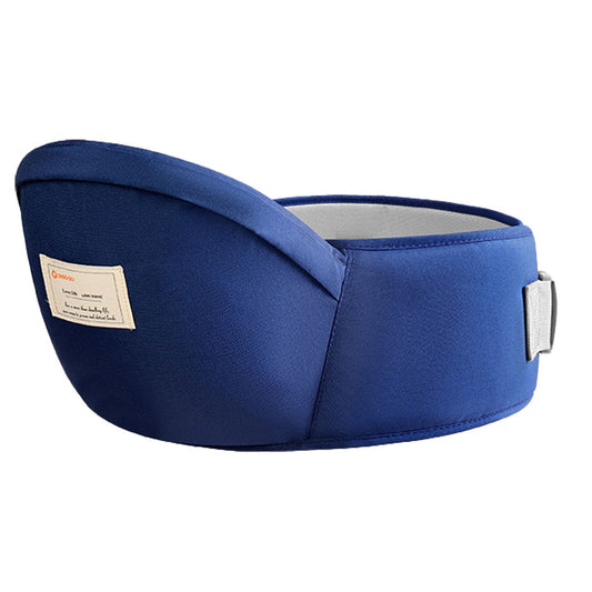Suport port bebe, tip marsupiu, bumbac premium, burete ergonomic, roz, 43x22cm
