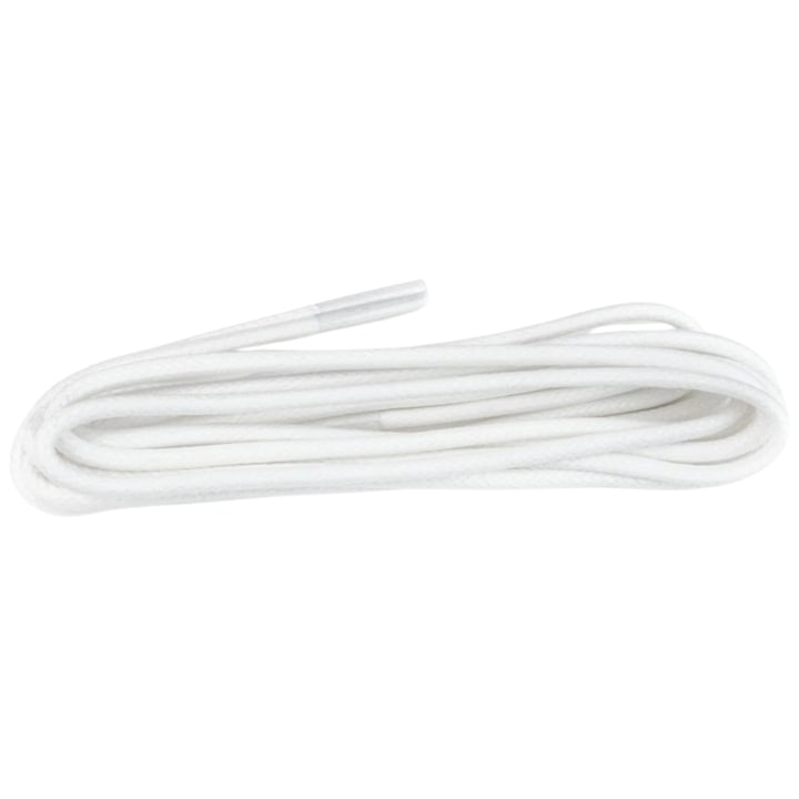 Sireturi, cerate rotunde, albe, 80 cm, 1 pereche
