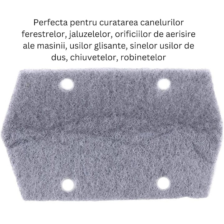 Stergator Geamuri 2 in 1 Profesional pentru Geamuri Oglinzi Spatii Inguste Design Durabil Roz