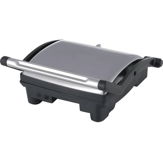 Sandwich-maker 3in1, grill/presa panini, 1800W, Negru/Argintiu