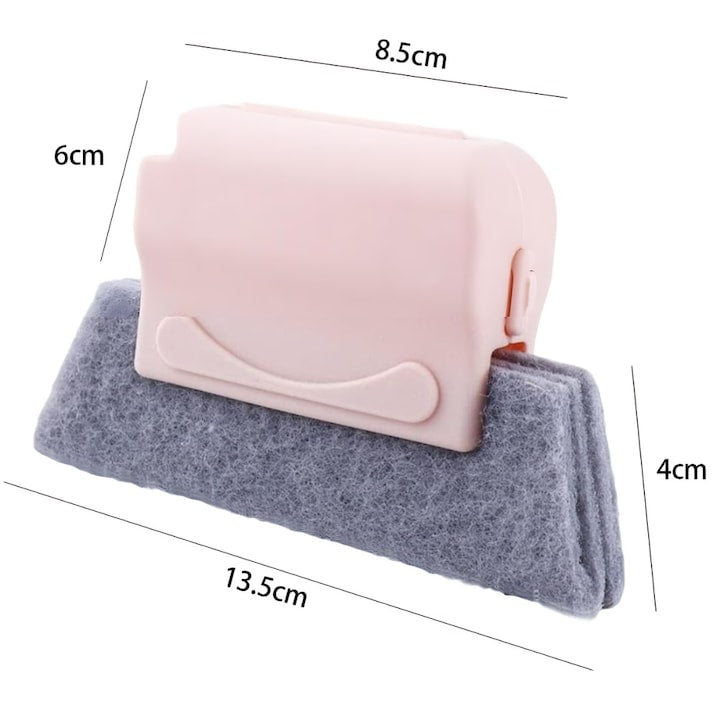 Stergator Geamuri 2 in 1 Profesional pentru Geamuri Oglinzi Spatii Inguste Design Durabil Roz