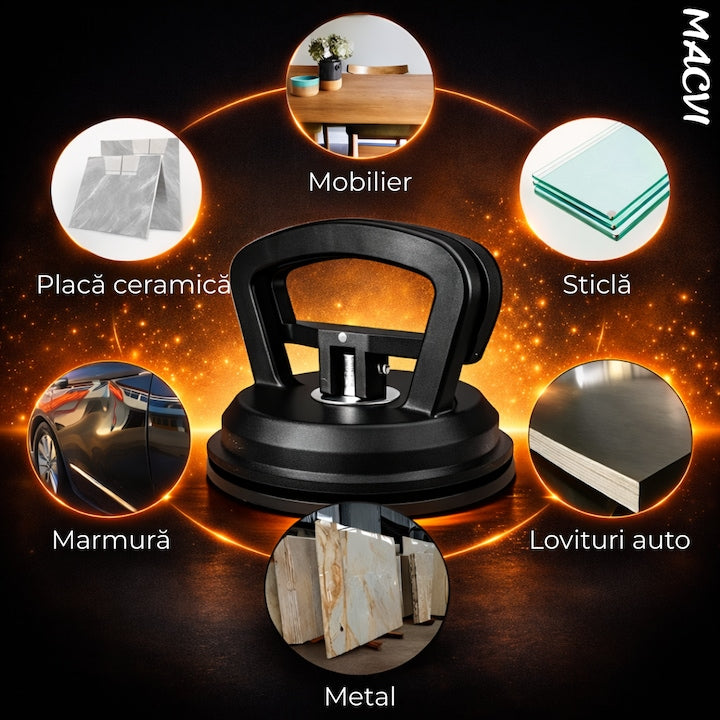 Ventuza puternica pentru indepartarea indoiturilor auto, reparare caroserie, diametru intre 5 si 8 cm