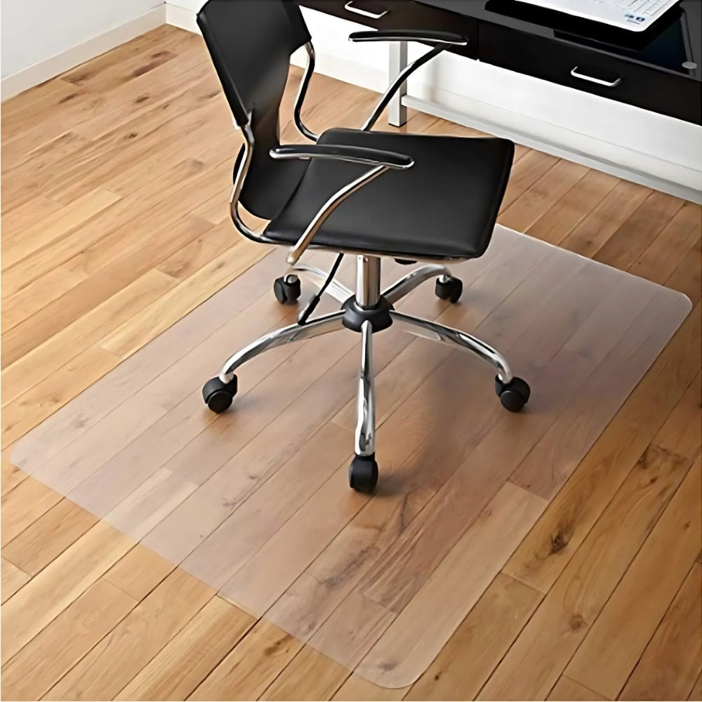 Covoras Protectie Pardoseala 90x120 cm Transparent Antialunecare pentru Birou